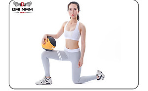 Bóng Tạ Tập Thể Lực,Tập Gym,Tập Yoga 4kg Chất Liệu Cao Su Đặc Hàng Nhập Khẩu Đại Nam Sport