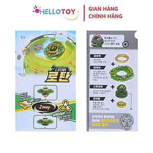 Đồ Chơi Con Quay CHARGING TOP SPINNER Lotan - Hellotoy