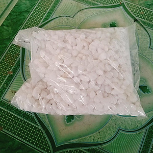 Đá sỏi trang trí chậu cây - 500g - Đá cuội sỏi chuyên trang trí bể cá, sân vườn - Dòng sỏi trắng cao cấp