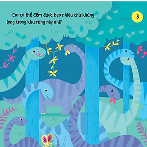 Sách 90++ Trò Chơi Phát Triển Chỉ Số Iq Cho Bé - Các Loài Khủng Long