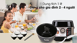 Nồi cơm cao tần Toshiba RC-10IX1PV (1 Lít)- Hàng Chính Hãng