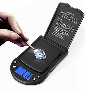 CÂN ĐIỆN TỬ TIỂU LY POCKET 200G/ 0.01G, CÓ ĐƠN VỊ CÂN VÀNG