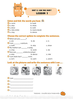 Sách 99 Ngày Em Giỏi Tiếng Anh Lớp 4