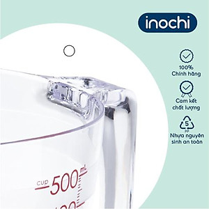 Cốc Đong Yoko Chia Vạch Sản Xuất Theo Tiêu Chuẩn Nhật Bản - Chính Hãng inochi ( Tặng kèm khăn lau đa năng pakaksa)