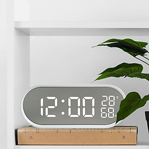 Đồng Hồ Để Bàn Thông Minh ARIZE Bandiz Mirror Digital Desk Clock - Hàng Chính Hãng