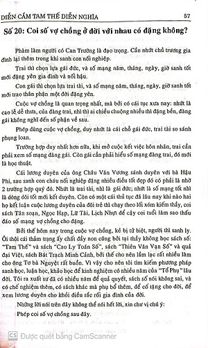 Sách Số Diễn Cầm Tam Thế Diễn Nghĩa - Tử vi xem gia cảnh, tuổi thọ, tình duyên, sự nghiệp, con cái sách  xem cuộc đời