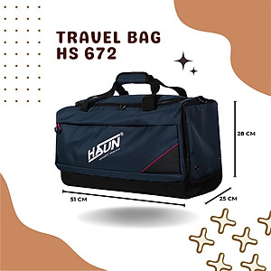Túi Trống Thể Thao Chống Nước Rộng Rãi Hasun HS 672 - Hàng Chính Hãng