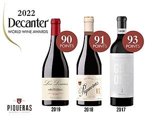 Rượu vang Organic Piqueras VS Monastrell & Garnacha Tintorera (Spain) kèm túi hộp,đồ khui