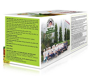 Trà Râu Bắp Túi Lọc Hộp 25 Gói - Thương Hiệu Hùng Phát