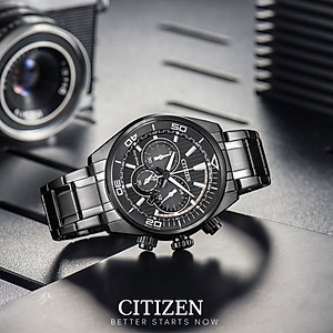 Đồng Hồ Nam Citizen Dây Thép Không Gỉ CA4335-88E - Mặt Đen