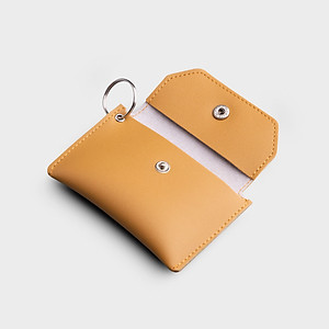 Ví Yuumy ( Thời trang nữ nắp gập cỡ nhỏ - Ví móc khóa da Seasand YMK16 )