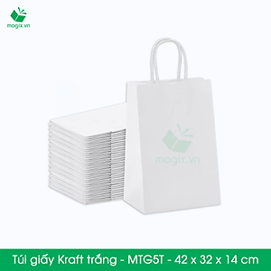MTG5 MTG5T - COMBO 25 TÚI GIẤY KRAFT - 42x32x14 cm