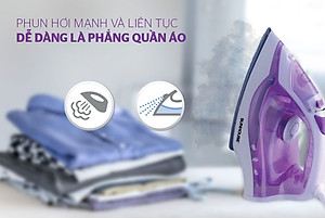 Bàn Ủi Hơi Nước Sunhouse SHD2063P (1600W) – Hàng Chính Hãng