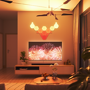 Băng keo hai mặt dành cho bộ đèn lắp ghép thông minh Nanoleaf Shapes và Elements