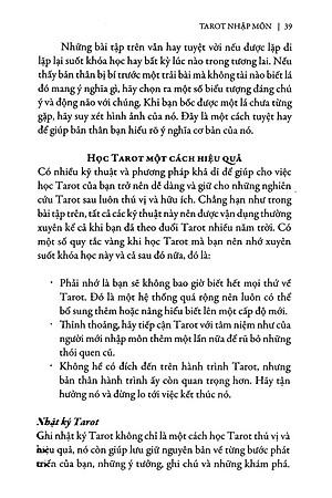 Sách Tarot Nhập Môn (Tái Bản 2019)
