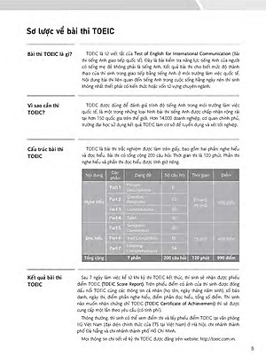 2019 TOEIC - 5 Full Simulation Tests (Gồm Sách, Scripts & Answer Key Và Đĩa MP3)