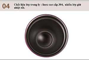 Mô tả sản phẩm Ly uống YETI giữ lạnh inox cao cấp