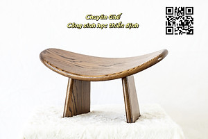 [CHÍNH HÃNG] Ghế Thiền Công Sinh Học Đa Năng – Gỗ Tự Nhiên Nhập Khẩu, Giúp Ngồi Đúng Tư Thế – Bảo Vệ Cột Sống, Giảm Mỏi Lưng