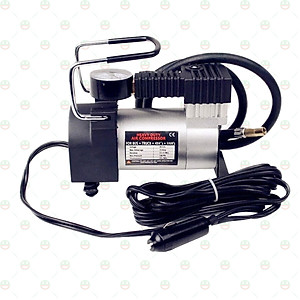 (Nhỏ Có Võ) Máy Bơm Lốp Xe Hơi Mini Cầm Tay KhoNCC Hàng Chính Hãng - Nguồn 12v Tẩu Xe Hơi - Đo Áp Suất - Bơm Xe Máy, Đạp, Banh - KDHS-MBLXSDK (Nhiều màu)