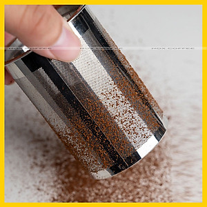 Bình rây bột mịn cà phê | Dụng cụ lọc bột mịn