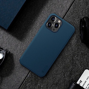 Ốp lưng Nillkin dạng sần cho iPhone 14 pro, 14 Promax,14, 13 Promax Full Modem - Hàng Chính Hãng