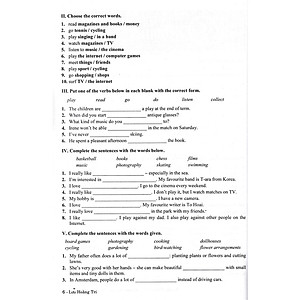 Sách Bài Tập Tiếng Anh Lớp 7 Theo Chương Trình GDPT Mới (Không Đáp Án)