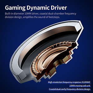 Tai Nghe Gaming Có Mic Rời xMOWI RX3 Dùng Được Cho Cả Máy Tính Và Điện Thoại - Hàng Chính Hãng