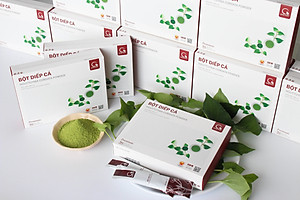[CHÍNH HÃNG] Bột Diếp Cá Quảng Thanh 100% Nguyên Chất Sấy Lạnh - Hỗ trợ táo bón, trĩ, mát gan, giảm mụn - Hộp tiện lợi 