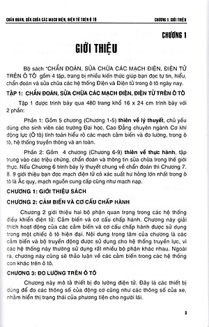 Chẩn Đoán, Sửa Chữa Các Mạch Điện, Điện Tử Trên Ô Tô - STK