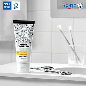 Kem Rửa Mặt Tút Sáng Từ Đất Sét Trắng Oxy White Complete (100g)