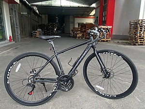 Xe đạp thể thao Thống Nhất RPD tay cong, khung nhôm đi dây âm sườn, bánh 700c - 2024