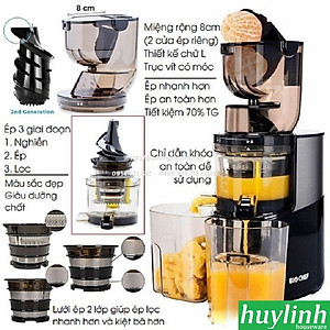 Máy ép trái cây chậm Biochef 888 Pro - Made in Úc - Hàng Chính Hãng