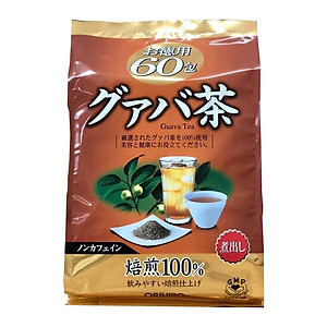 Trà lá ổi hỗ trợ giảm cân, đốt mỡ Orihiro 60 gói