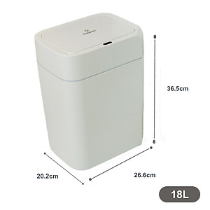 Thùng rác cảm ứng mở nắp thông minh 18L Kalpen G2 chuẩn Đức