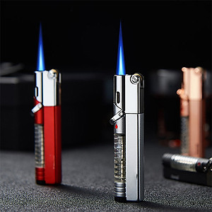 Vỏ Hột Quẹt Bật Lửa Khò 1 Tia Aomai AM7108 Nhỏ Gọn Tiện Lợi Đẹp Độc Lạ - Dùng Gas Cao Cấp