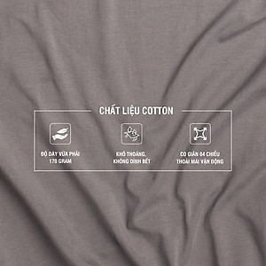 Áo Thun Trơn Nam COTTON FASVIN Vải Mềm Mát Co Giãn Hàng Nhà Máy TS20218.HN