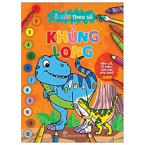Tô Màu Theo Số - Khủng Long