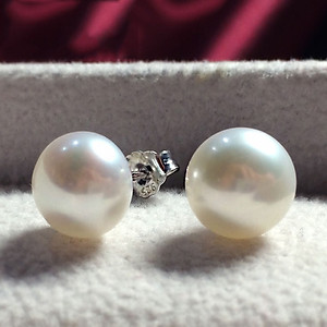 Bông Tai Nụ Ngọc Trai 1863 - Bạc