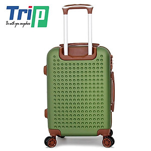 TẶNG TÚI ĐỰNG GIÀY + THẺ TAG - Vali kéo TRIP P803A có dây kéo mở rộng size 20inch nhựa PC - Bảo hành 5 năm - Hàng chính hãng