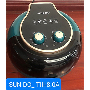 Nồi Chiên Nướng Không Dầu Bằng Điện 8 Lít ABG Cao Cấp - Noi Chien Khong Dau, Nồi Chiên Chân Không, Công Suất 1500W, Công Nghệ Rapid Air Hạn Chế Dầu Mỡ, Dùng Để Chiên, Nướng, Quay ,Ứng Dụng Trong Gia Đình –Hàng Chính Hãng