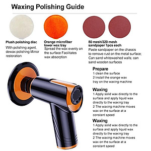 Máy Đánh Bóng Xe Hơi Xiaomi 3500rpm 220V / 110V 600W