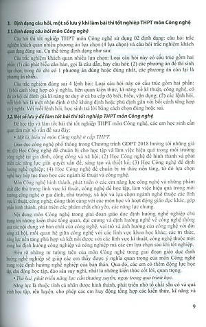 Ôn Luyện Trắc Nghiệm Thi Tốt Nghiệp Trung Học Phổ Thông (năm 2025) Môn Công Nghệ (Định Hướng Công Nghiệp)