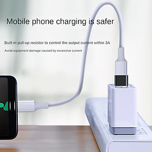 Đầu Chuyển Đổi USB 3.0 Sang USB Type C , Đầu Chuyển USB Type A Sang USB Type C , Đầu Đổi USB A Dương Sang USB Type C - Hàng Nhập Khẩu - Giao Màu Ngẫu Nhiên