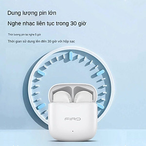 Tai Nghe Bluetooth Nhét Tai Không Dây FIRO A20 ENC Bluetooth V5.3 - Tai Nghe A20 ENC Giảm Tiếng Ồn Thông Minh - Âm Thanh HiFi - Điều Khiển Cảm Ứng - Tai Nghe Thể Thao Không Dây FIRO A20 - Phù Hợp Với Tất Cả Dòng Máy - Hàng Chính Hãng