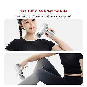 ￼[LOẠI 1 PIN KHỎE] Máy massage cầm tay, máy massage cổ vai gáy 6 Cấp Độ Chuyên Sâu Đa Năng Bảo Hành 12 Tháng