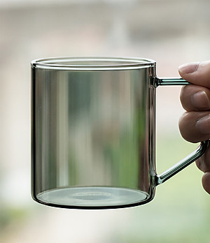 Ly thủy tinh uống trà cà phê 360ml CAFE DE KONA