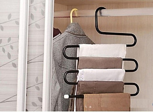 Móc Treo 5 Tầng  Móc Áo Quần Đa Năng Kim Loại Bền Đẹp Tiết kiệm Diện Tích Tủ Tối Ưu Siêu Tiện Dụng - Hàng Chính Hãng MINIIN