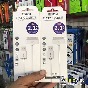 Dây cáp sạc cho iPhone 3G / 3GS / 4 / 4S, iPad 1 / 2 / 3 chất lượng cao dài 1m - Hàng Chính Hãng