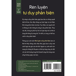 Sách Rèn Luyện Tư Duy Phản Biện