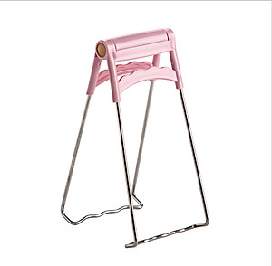Dụng cụ kẹp gắp bát đĩa chống nóng thông minh, khay inox kẹp đồ nóng nhà bếp đa năng - GIAO MÀU NGẪU NHIÊN - Hàng Chính Hãng